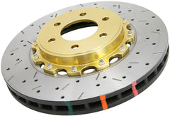 DBA - DBA 09+ Nissan 370Z Sport / Infiniti G37 Sport Front Drilled & Slotted 5000 Series 2 Piece Rotors - Demon Performance