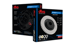 DBA - DBA 7/90 - 96 Turbo/6/89 - 96 Non - Turbo 300ZX Rear Slotted Street Series Rotor - Demon Performance