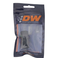 DeatschWerks - DeatschWerks 10AN ORB Male to 10AN ORB Male Swivel Adapter - Anodized Matte Black - Demon Performance