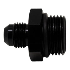 DeatschWerks - DeatschWerks 10AN ORB Male to 6AN Male Flare Adapter (Incl O-Ring) - Anodized Matte Black - Demon Performance