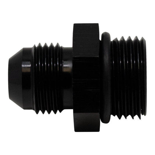 DeatschWerks - DeatschWerks 10AN ORB Male to 8AN Male Flare Adapter (Incl O-Ring) - Anodized Matte Black - Demon Performance