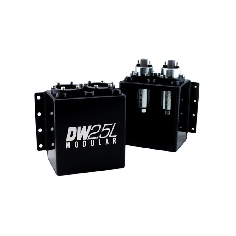 DeatschWerks - DeatschWerks 2.5L Modular Surge Tank (Fits 1-2 DW250iL Fuel Pumps - Pumps Not Included) - Demon Performance