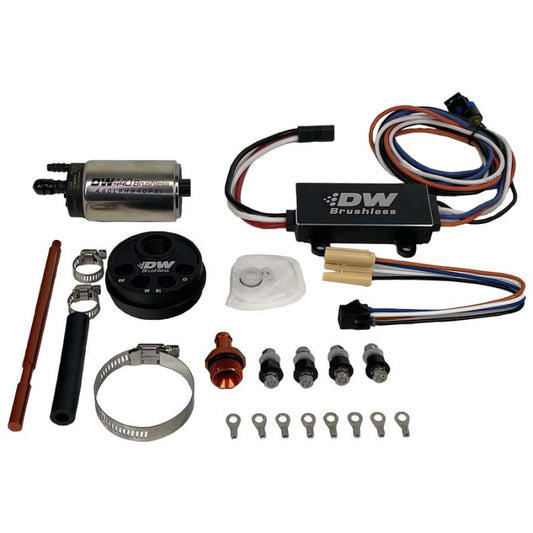 DeatschWerks - DeatschWerks 3.5L Module Surge Tank In-Tank Pump Adapter w/ DW440 Brushless & Controller 440lph Pump - Demon Performance