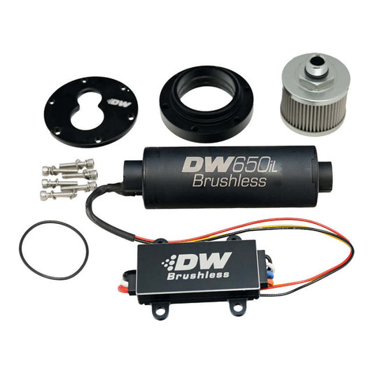 DeatschWerks - DeatschWerks 3.5L Module Surge Tank In-Tank Pump Adapter w/ DW650iL Brushless/Controller 440lph Pump - Demon Performance