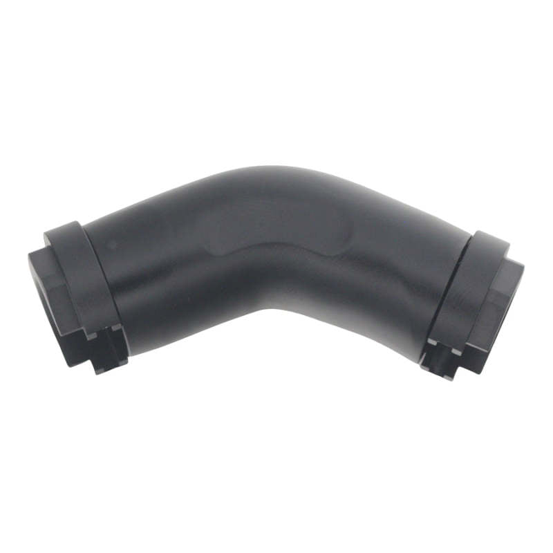 DeatschWerks - DeatschWerks 3/8in Female EFI Quick Connect to 3/8in Female EFI Quick Connect - Anodized Matte Black - Demon Performance