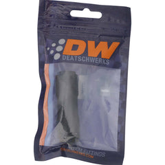 DeatschWerks - DeatschWerks 3/8in Female EFI Quick Connect to 3/8in Female EFI Quick Connect - Anodized Matte Black - Demon Performance
