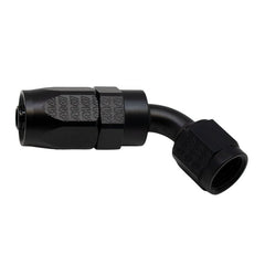 DeatschWerks - DeatschWerks 6 AN Female Flare Swivel 60-Degree Hose End CPE - Anodized Matte Black - Demon Performance