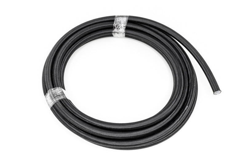 DeatschWerks - DeatschWerks 6AN Black Nylon Braided PTFE Hose 20 Feet - Demon Performance