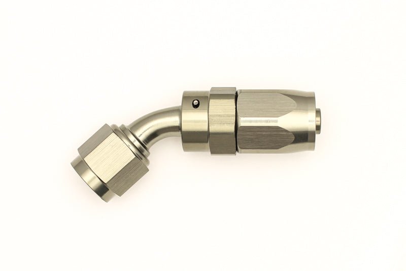 DeatschWerks - DeatschWerks 6AN Female Swivel 45-Degree Hose End CPE - Demon Performance