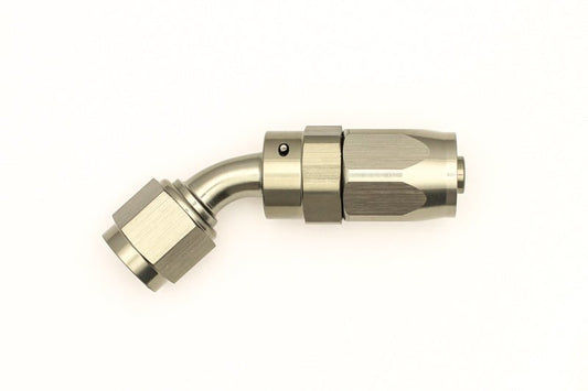 DeatschWerks - DeatschWerks 6AN Female Swivel 45-Degree Hose End CPE - Demon Performance