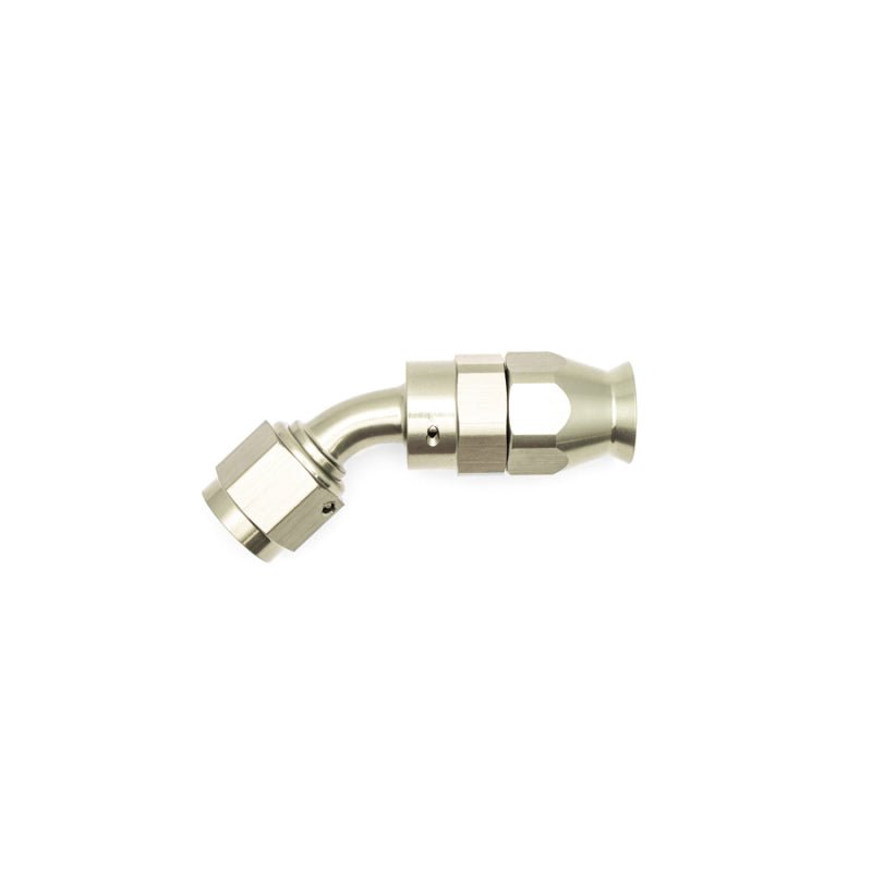 DeatschWerks - DeatschWerks 6AN Female Swivel 45-Degree Hose End PTFE (Incl. 1 Olive Insert) - Demon Performance