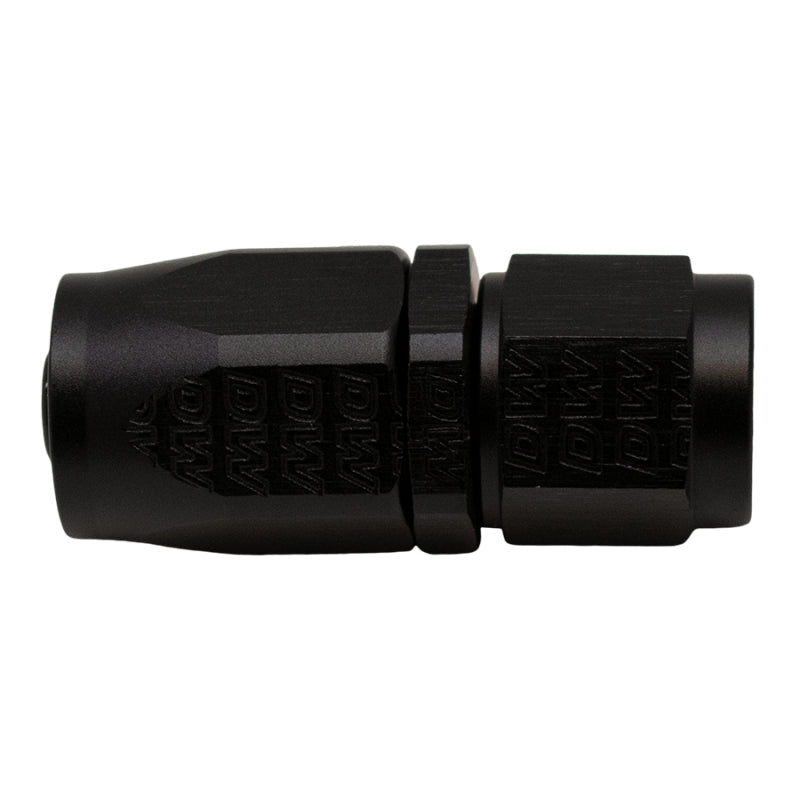 DeatschWerks - DeatschWerks 6AN Female Swivel Strait Hose End CPE - Anodized Matte Black - Demon Performance