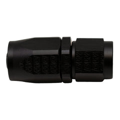 DeatschWerks - DeatschWerks 6AN Female Swivel Strait Hose End CPE - Anodized Matte Black - Demon Performance