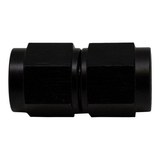 DeatschWerks - DeatschWerks 6AN Flare Female Swivel to 6AN Flare Female Swivel - Anodized Matte Black - Demon Performance