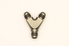 DeatschWerks - DeatschWerks 6AN Male Flare + 6AN Male Flare to 6AN Male Flare Y Block Fitting - Demon Performance