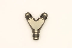 DeatschWerks - DeatschWerks 6AN Male Flare + 6AN Male Flare to 6AN Male Flare Y Block Fitting - Demon Performance