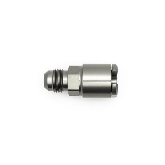 DeatschWerks - DeatschWerks 6AN Male Flare to 1/4in Female EFI Quick Connect Adapter - Demon Performance
