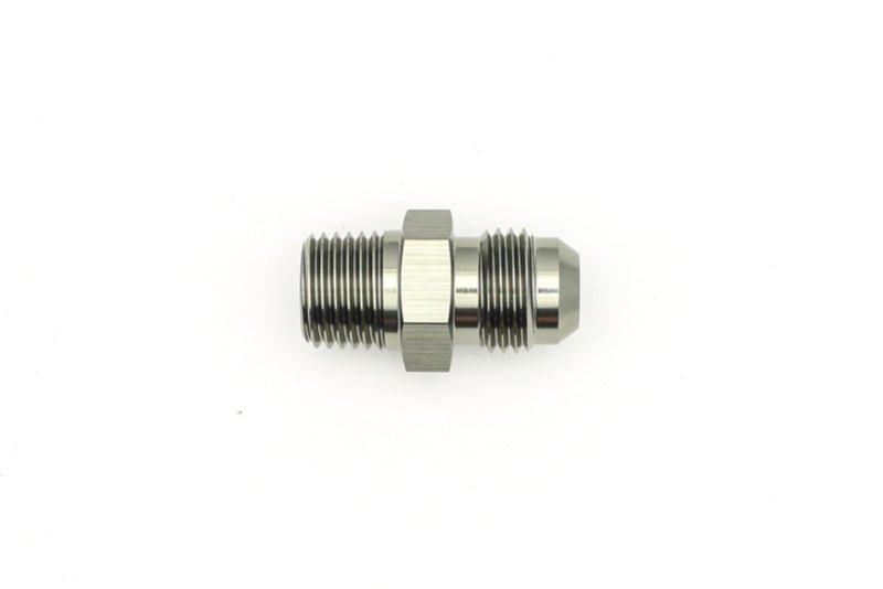 DeatschWerks - DeatschWerks 6AN Male Flare To 1/4in. Male NPT Adapter - Demon Performance