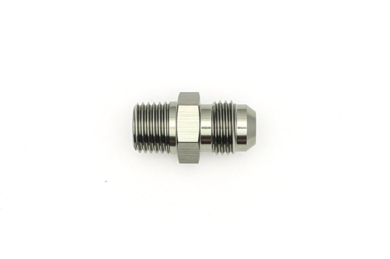 DeatschWerks - DeatschWerks 6AN Male Flare To 1/4in. Male NPT Adapter - Demon Performance