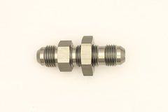 DeatschWerks - DeatschWerks 6AN Male Flare To 6AN Male Flare Bulkhead Adapter (Incl. Nut) - Demon Performance