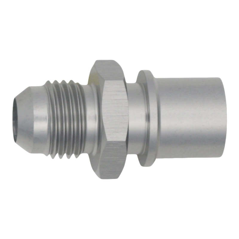 DeatschWerks - DeatschWerks 6AN Male Flare to Toyota Module Quick Connect - Anodized DW Titanium - Demon Performance