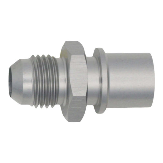 DeatschWerks - DeatschWerks 6AN Male Flare to Toyota Module Quick Connect - Anodized DW Titanium - Demon Performance