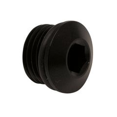 DeatschWerks - DeatschWerks 6AN ORB Male Plug Low Profile Internal Allen/Hex (Incl O-Ring) - Anodized Matte Black - Demon Performance