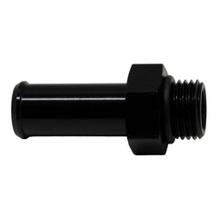 DeatschWerks - DeatschWerks 6AN ORB Male to 1/2in Male Barb Fitting (Incl O-Ring) - Anodized Matte Black - Demon Performance