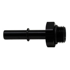 DeatschWerks - DeatschWerks 6AN ORB Male to 5/16in Male EFI Quick Connect Adapter - Anodized Matte Black - Demon Performance