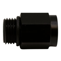 DeatschWerks - DeatschWerks 6AN ORB Male to M12 X 1.5 Metric Female (Incl O-Ring) - Anodized Matte Black - Demon Performance