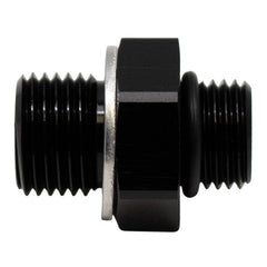 DeatschWerks - DeatschWerks 6AN ORB Male to M16 X 1.5 Metric Male (Incl O-Ring and Washer) - Anodized Matte Black - Demon Performance