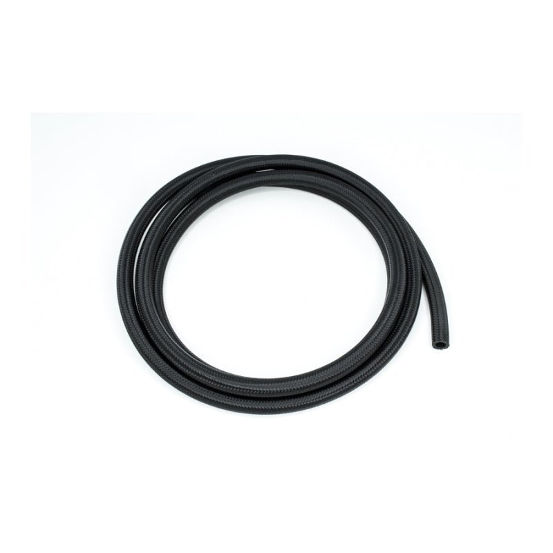 DeatschWerks - DeatschWerks 8AN Black Nylon Braided CPE Hose 10 Feet - Demon Performance