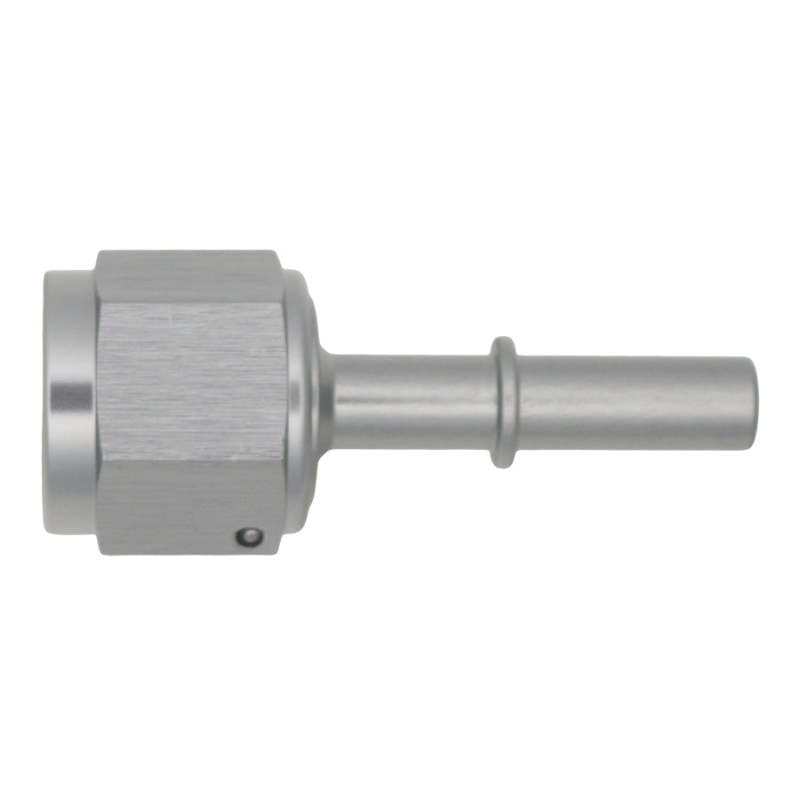 DeatschWerks - DeatschWerks 8AN Female Flare Swivel to 5/16in Male EFI Quick Disconnect - Anodized DW Titanium - Demon Performance