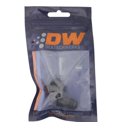 DeatschWerks - DeatschWerks 8AN Female Flare to 6AN Male Flare Reducer - Anodized Matte Black - Demon Performance