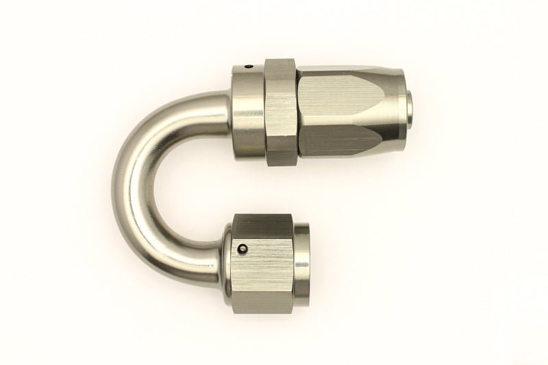 DeatschWerks - DeatschWerks 8AN Female Swivel 180-Degree Hose End CPE - Demon Performance
