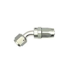 DeatschWerks - DeatschWerks 8AN Female Swivel 45-Degree Hose End CPE - Demon Performance