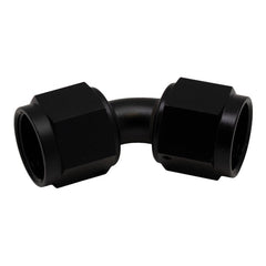 DeatschWerks - DeatschWerks 8AN Flare Female Swivel 45-Degree to 8AN Flare Female Swivel - Anodized Matte Black - Demon Performance