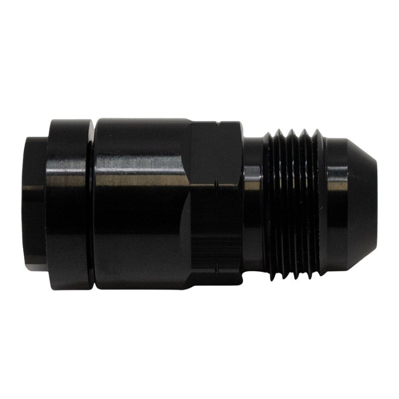 DeatschWerks - DeatschWerks 8AN Male Flare to 3/8in Female EFI Quick Connect Adapter - Anodized DW Titanium - Demon Performance