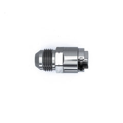 DeatschWerks - DeatschWerks 8AN Male Flare to 5/16in Female EFI Quick Connect Adapter - Anodized Matte Black - Demon Performance