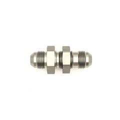 DeatschWerks - DeatschWerks 8AN Male Flare To 8AN Male Flare Bulkhead Adapter (Incl. Nut) - Demon Performance