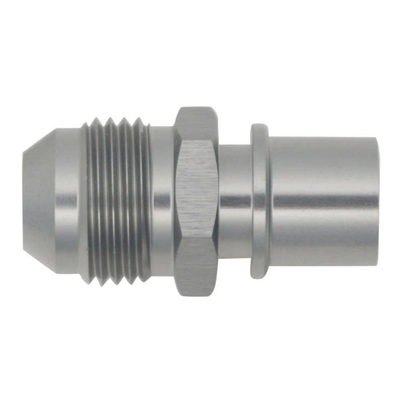 DeatschWerks - DeatschWerks 8AN Male Flare to Toyota Module Quick Connect - Anodized DW Titanium - Demon Performance