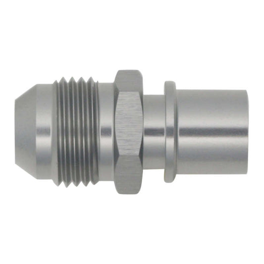 DeatschWerks - DeatschWerks 8AN Male Flare to Toyota Module Quick Connect - Anodized DW Titanium - Demon Performance