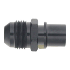 DeatschWerks - DeatschWerks 8AN Male Flare to Toyota Module Quick Connect - Anodized Matte Black - Demon Performance