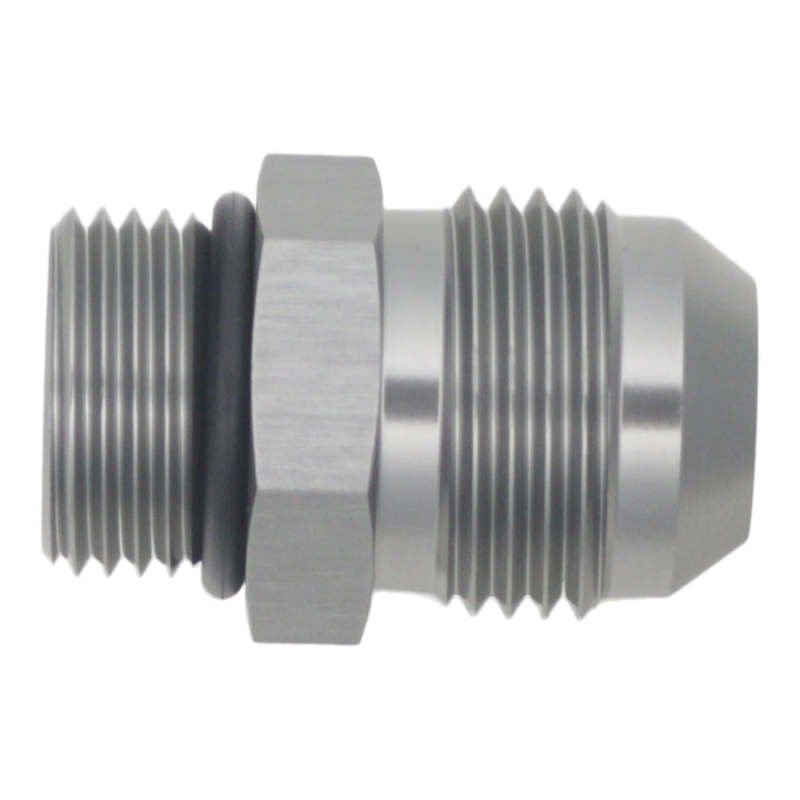 DeatschWerks - DeatschWerks 8AN ORB Male to 10AN Male Flare Adapter - Anodized DW Titanium - Demon Performance