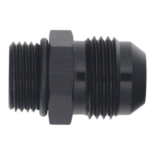 DeatschWerks - DeatschWerks 8AN ORB Male to 10AN Male Flare Adapter - Anodized Matte Black - Demon Performance