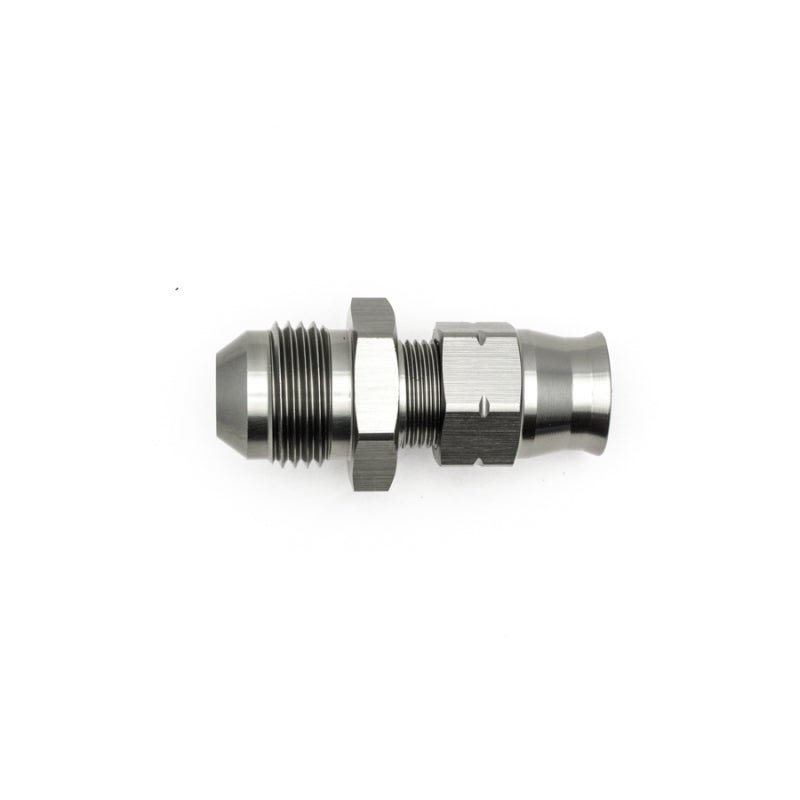 DeatschWerks - DeatschWerks 8AN ORB Male to M16 X 1.5 Metric Male (Incl O-Ring and Washer) - Anodized Matte Black - Demon Performance