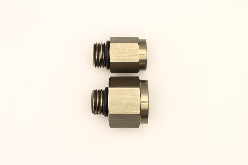DeatschWerks - DeatschWerks DW250iL 6ORB Male to Metric Female Plumbing Kit to Replace Bosch 044 (Incl. O-Ring) - Demon Performance