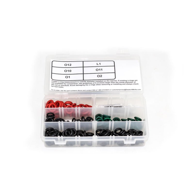 DeatschWerks - Deatschwerks Modern Muscle Injector O-Ring Kit (205 Pieces) - Demon Performance