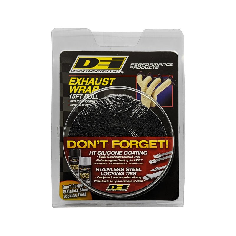 DEI - DEI Exhaust Wrap 2in x 15ft - Black - Demon Performance
