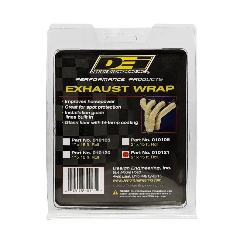 DEI - DEI Exhaust Wrap 2in x 15ft - Black - Demon Performance